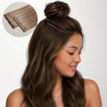 Brown Sugar Swirl Highlights (2C/4E/6C) Invisi Edge Seamless Clip-Ins (130g-170g)