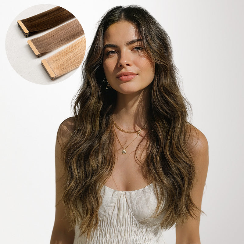 Brown Sugar Swirl Highlights (2C/4E/6C) Tape-Ins 50g