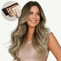 Bleach Blonde Balayage (3/8/613) Sew-In Weft Hair Extensions (80g-120g)