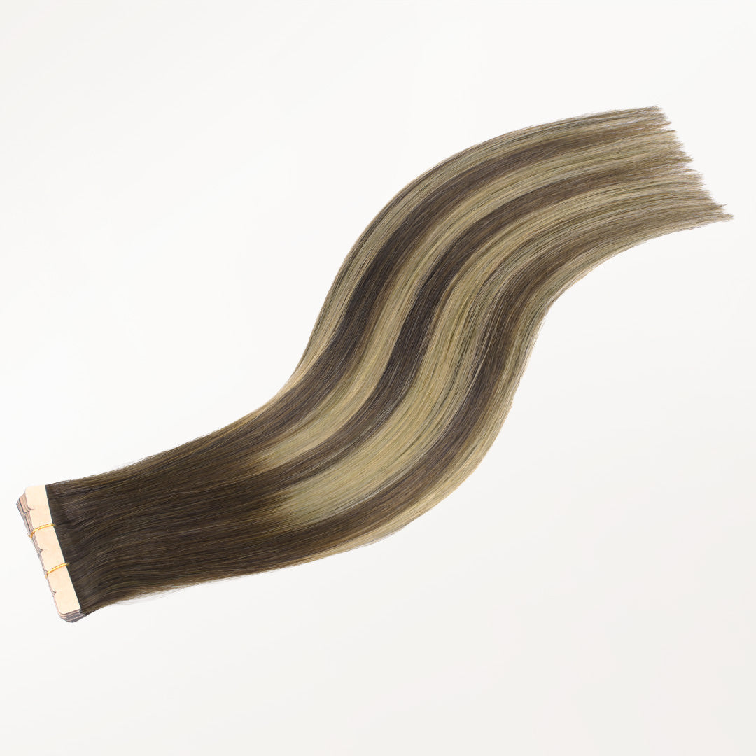 Caramel Blonde Balayage (4/27/4) Mini Tape-Ins 40g [Clearance]