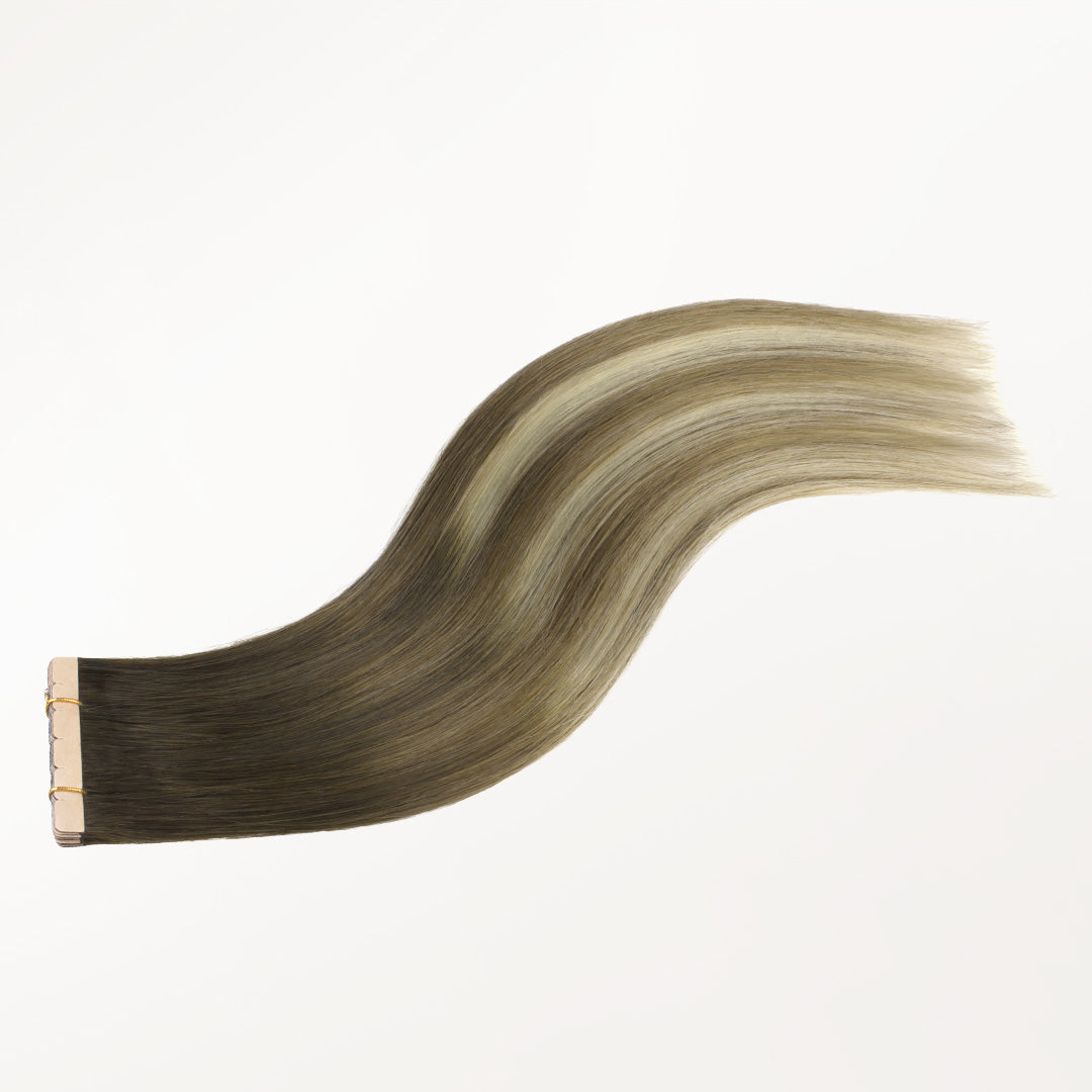 Bleach Blonde Balayage (3/8/613) Wide Tape-Ins 50-100g