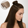 Chocolate Brown (4A) Invisi Edge Seamless Clip-Ins (130g-170g)