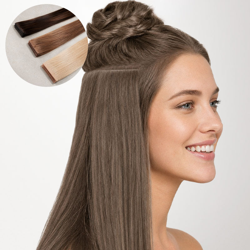 Ash Brown (5) Invisi Edge Tape-Ins 50g