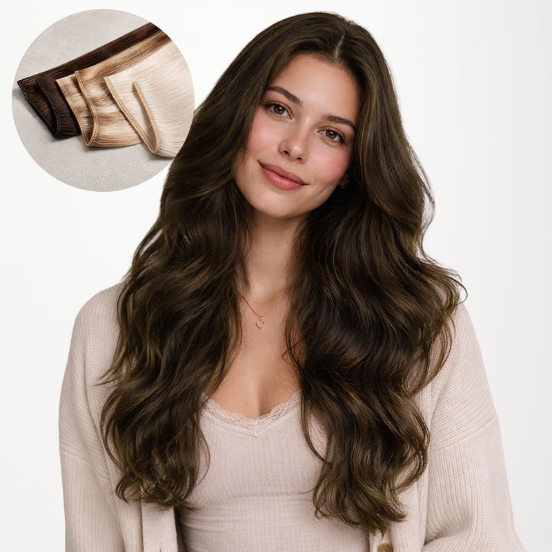 Ash Brown (5) Sew-In Weft Hair Extensions (80g-120g)