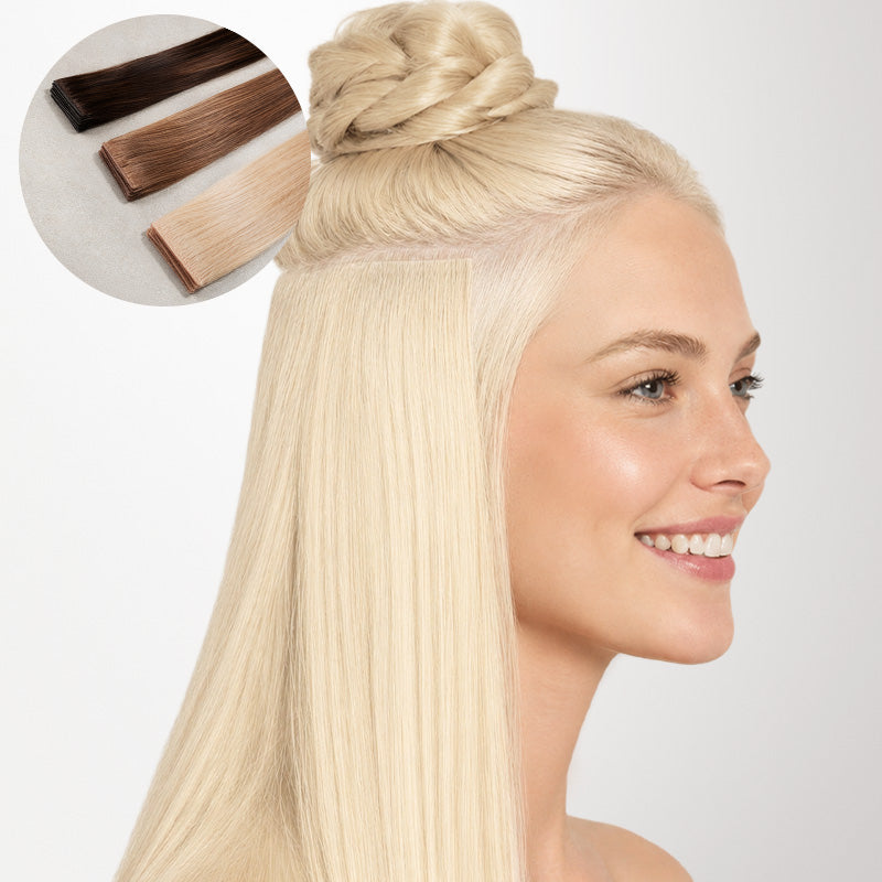Bleach Blonde (613) Invisi Edge Tape-Ins 50g [clearance]
