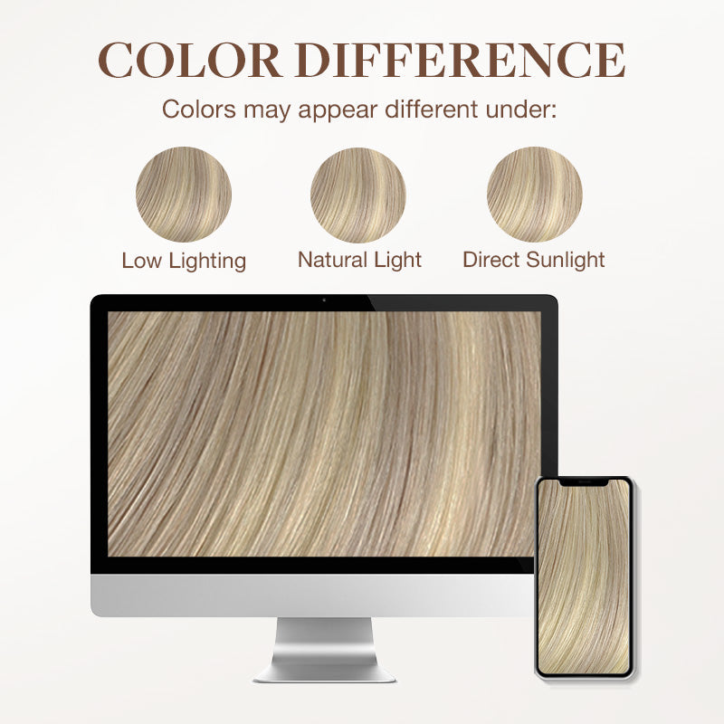 Ash Blonde Highlights (17A/60A) Tape-Ins 50g