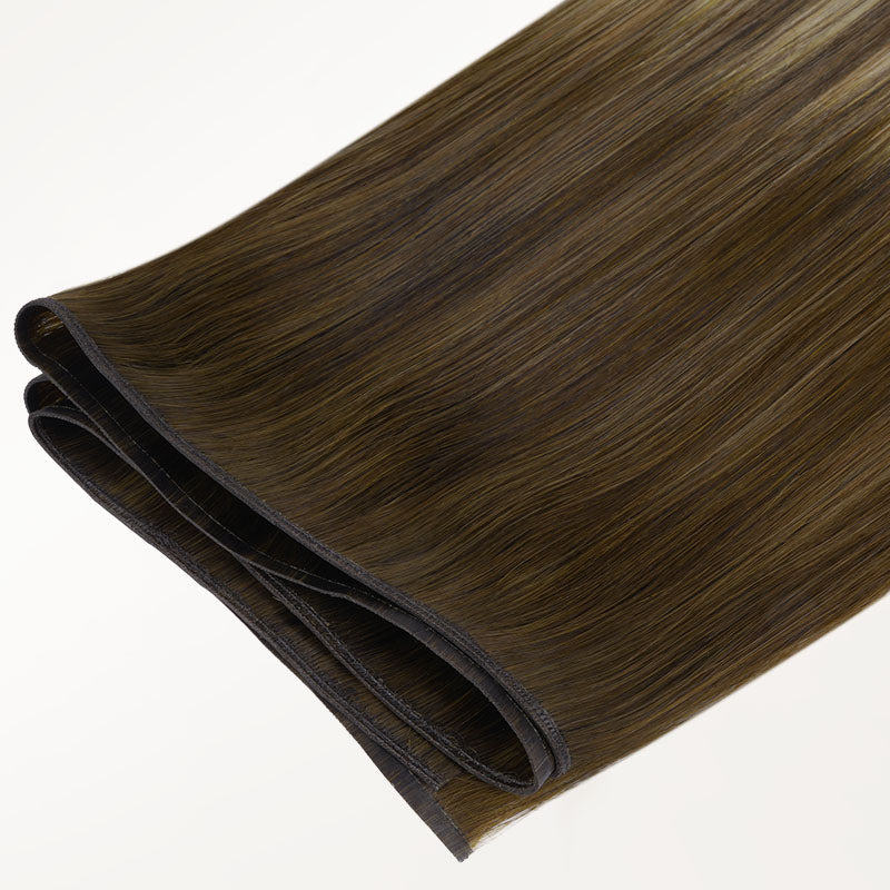 Bleach Blonde Balayage (3/8/613) Genius Flex Weft Hair Extensions (100-120g) [Clearance]