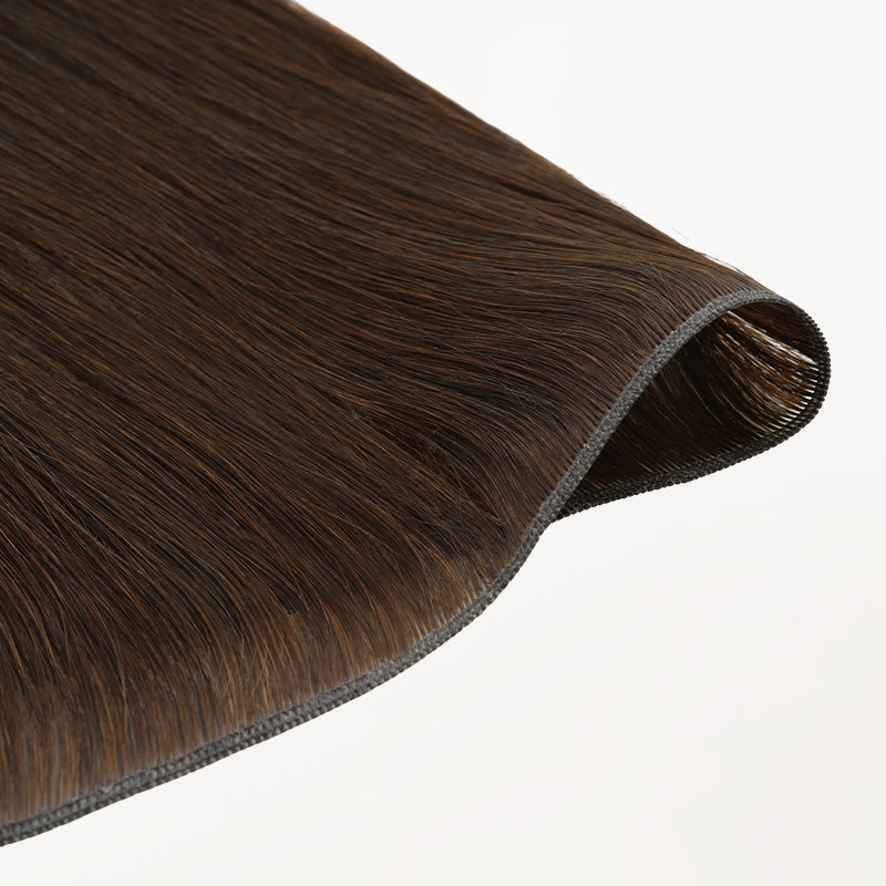 Chocolate Brown (4A) Genius Flex Weft Hair Extensions (50-60g)