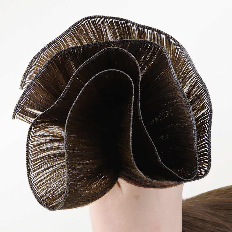 Chocolate Brown (4A) Genius Flex Weft Hair Extensions (50-60g)