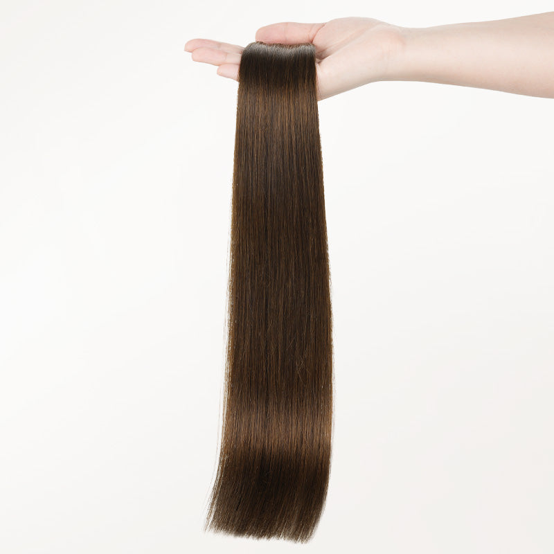 Chocolate Brown (4A) Genius Flex Weft Hair Extensions (50-60g)