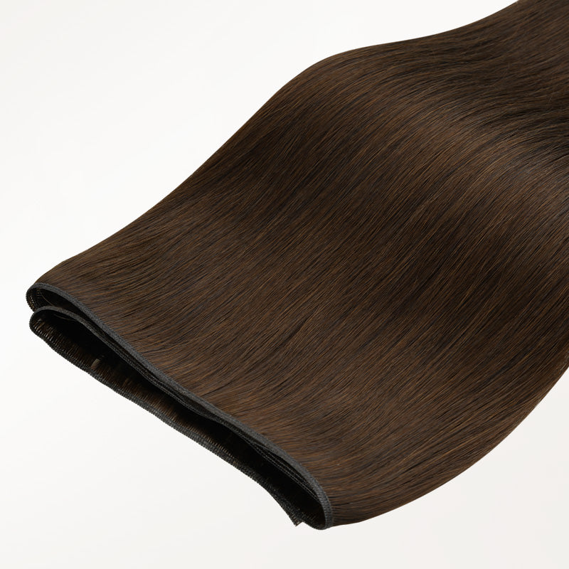 Chocolate Brown (4A) Genius Flex Weft Hair Extensions (50-60g)