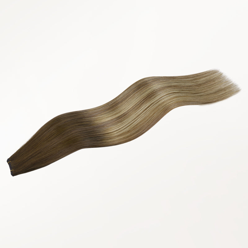 Bleach Blonde Balayage (3/8/613) Genius Flex Weft Hair Extensions (50-60g)