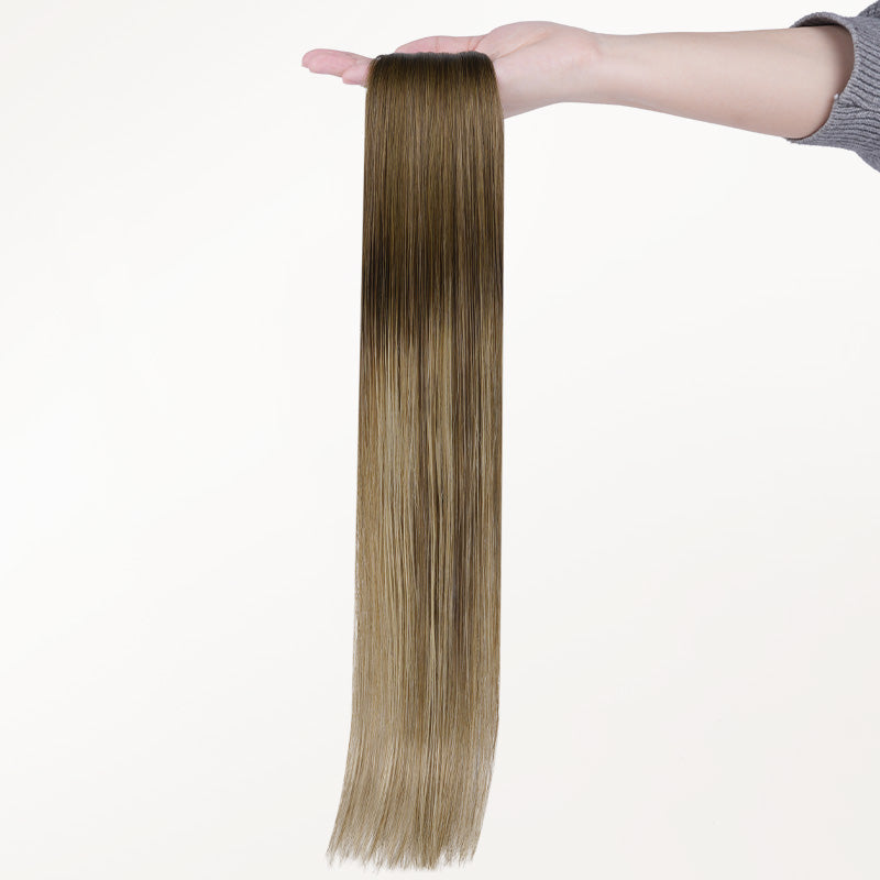 Bleach Blonde Balayage (3/8/613) Genius Flex Weft Hair Extensions (50-60g)