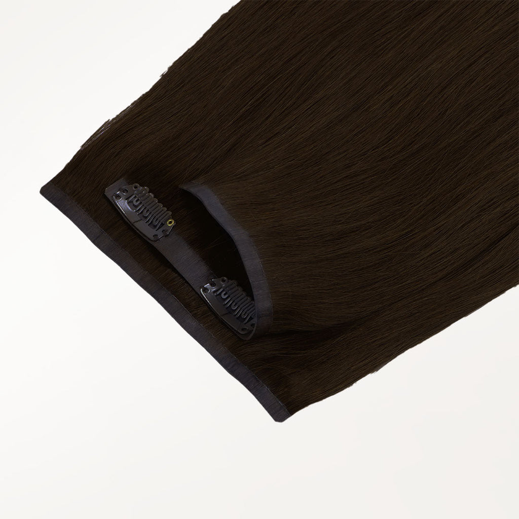 Chocolate Brown (4A) Seamless Clip-Ins (130g-160g)