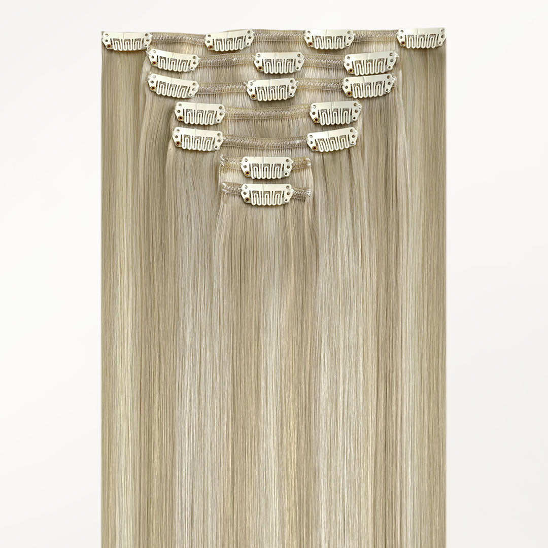 Ash Blonde Highlights (17A/60A) Classic Clip-Ins (150g-170g)