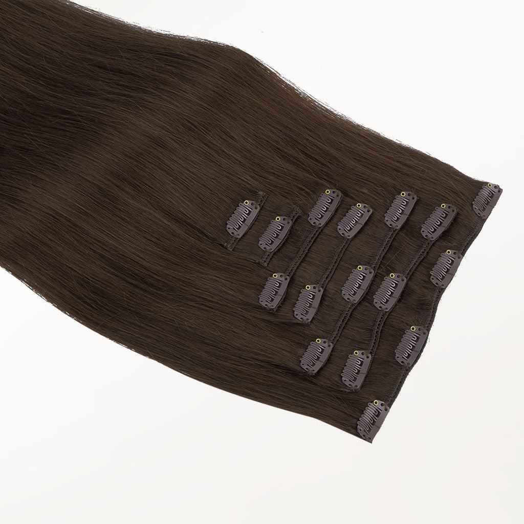 Chocolate Brown (4A) Classic Clip-Ins (150g-170g) [Clearance]