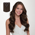 Chocolate Brown (4A) Classic Clip-Ins (150g-170g) [Clearance]