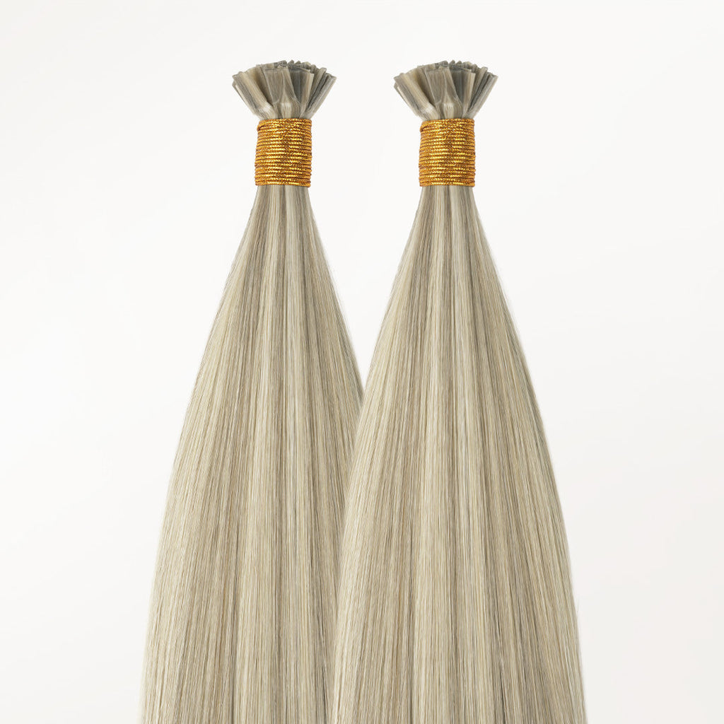 Ash Blonde Highlights (17A/60A) Flat Tip Hair Extensions 50-60g
