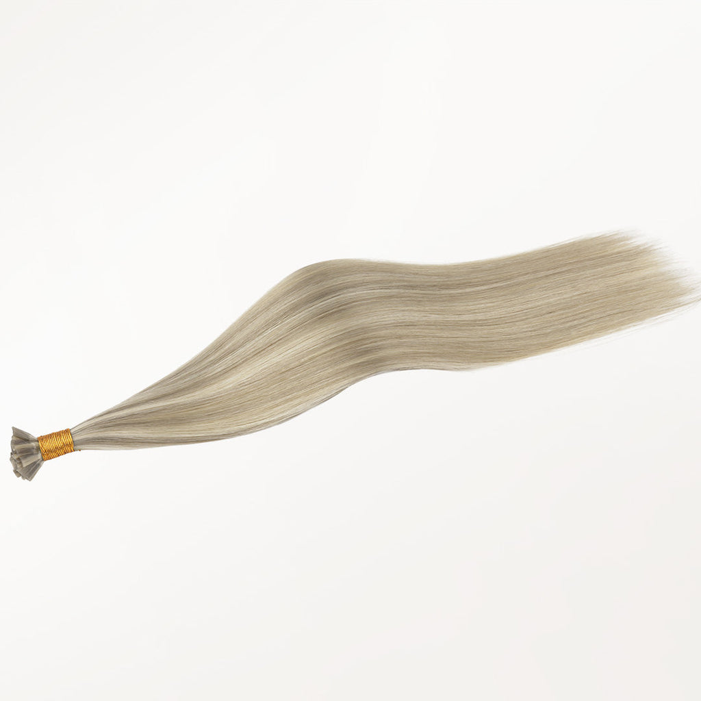 Ash Blonde Highlights (17A/60A) Flat Tip Hair Extensions 50-60g