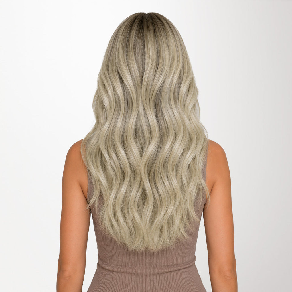 Ash Blonde Highlights (17A/60A) Flat Tip Hair Extensions 50-60g
