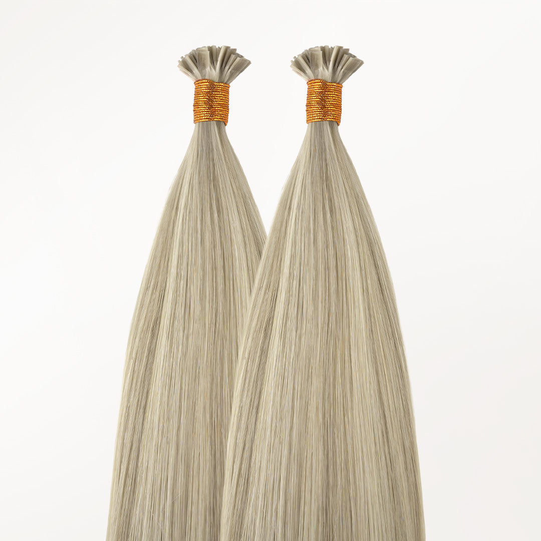 Ash Blonde Highlights (17A/60A) Flat Tip Hair Extensions 50-60g