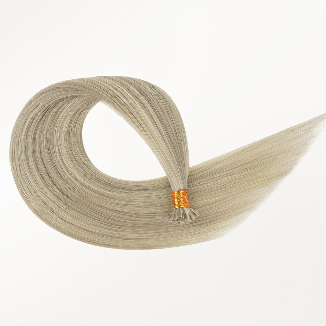 Ash Blonde Highlights (17A/60A) Flat Tip Hair Extensions 50-60g