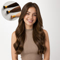 Chocolate Brown (4A) Flat Tip Hair Extensions 50-60g