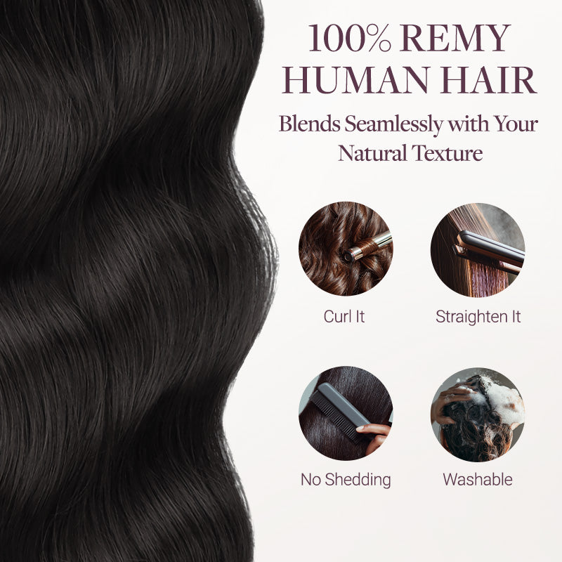 Chocolate Brown (4A) Silky Straight Tape In Hair Extensions 50g