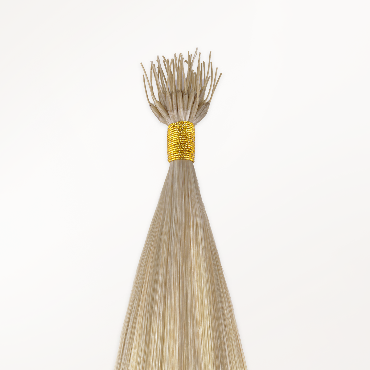 Ash Blonde Highlights (17A/60A) SofGrip Nano Pro Tip Hair Extensions 50-100g