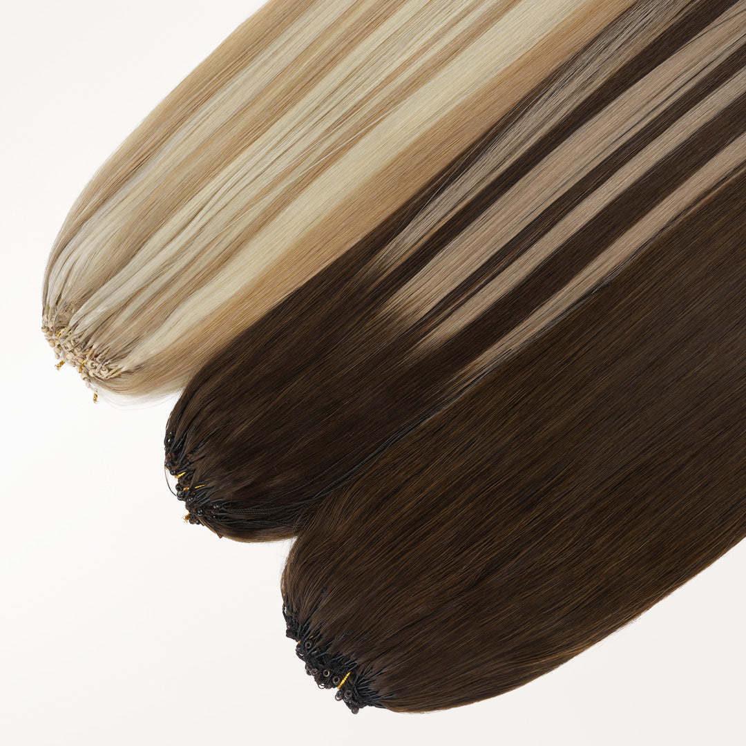 Chocolate Brown (4A) Feather Weft Hair Extension (50g-120g)