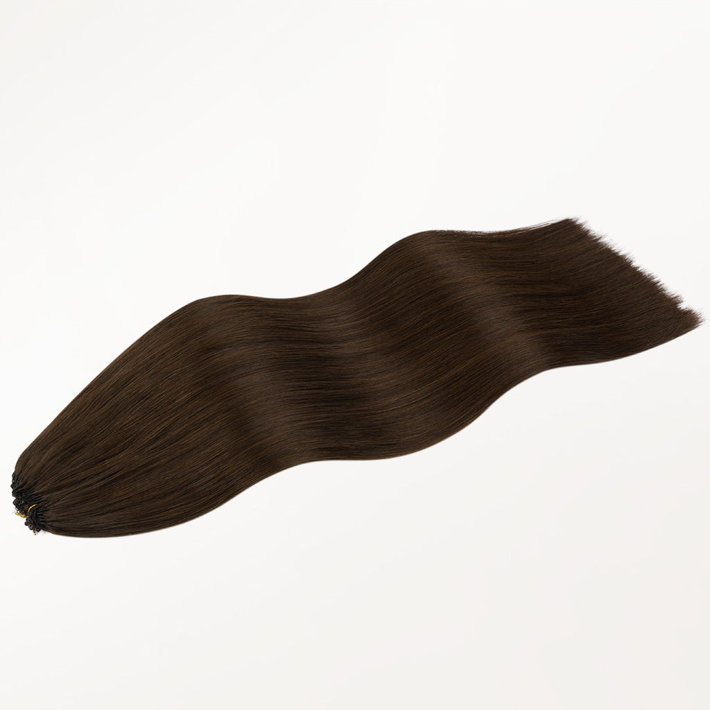 Chocolate Brown (4A) Feather Weft Hair Extension (50g-120g)
