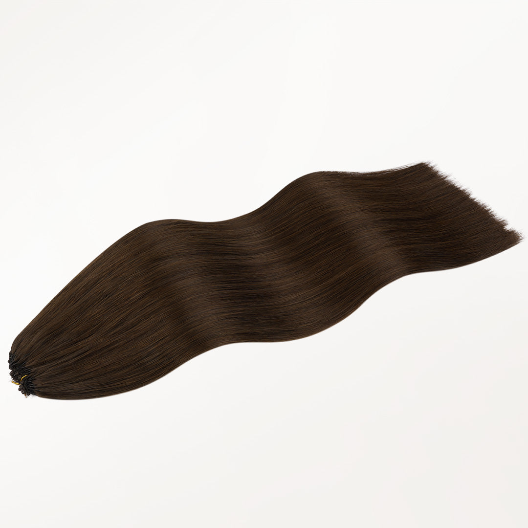 Chocolate Brown (4A) Feather Weft Hair Extension (50g-120g)