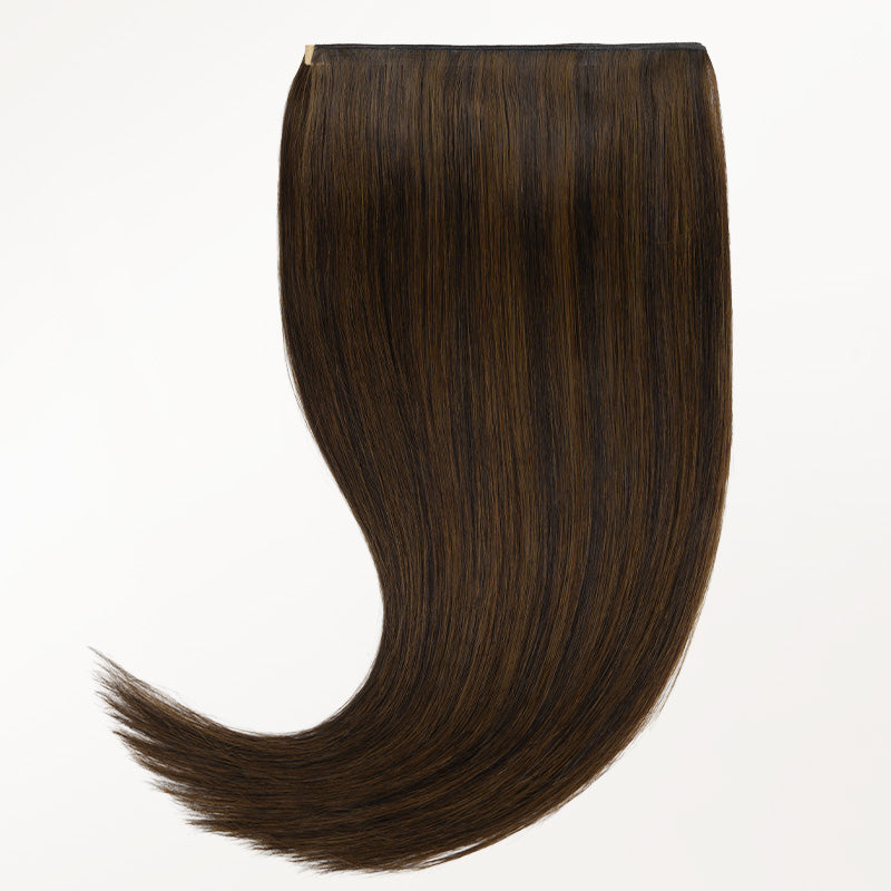 Brown Sugar Swirl Highlights (2C/4E/6C) Thick Genius Tape Weft Hair Extensions 100-120g