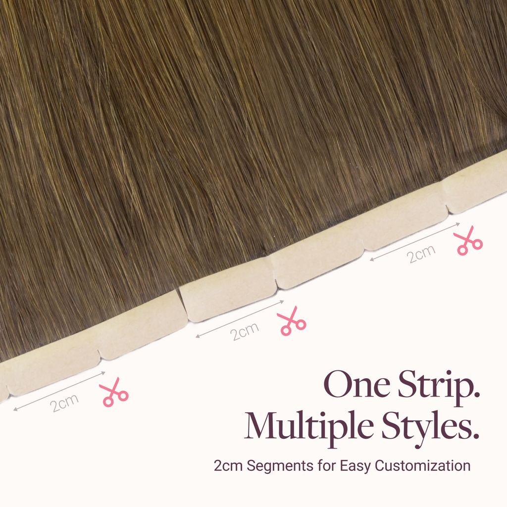 Bleach Blonde Balayage (3/8/613) Wide Tape-Ins 50-100g