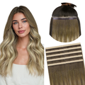 Bleach Blonde Balayage (3/8/613) Wide Tape-Ins 50-100g
