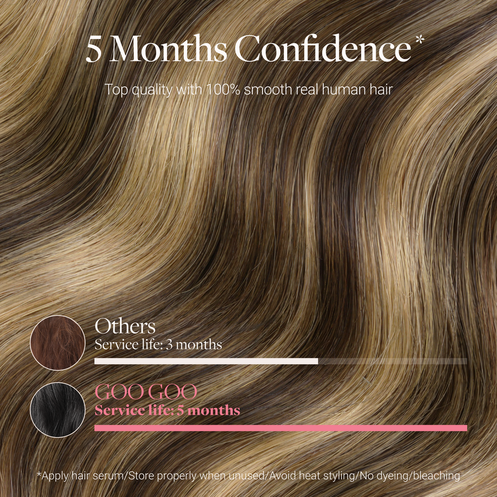 Caramel Blonde Balayage (4/27/4) Wide Tape-Ins 50-100g