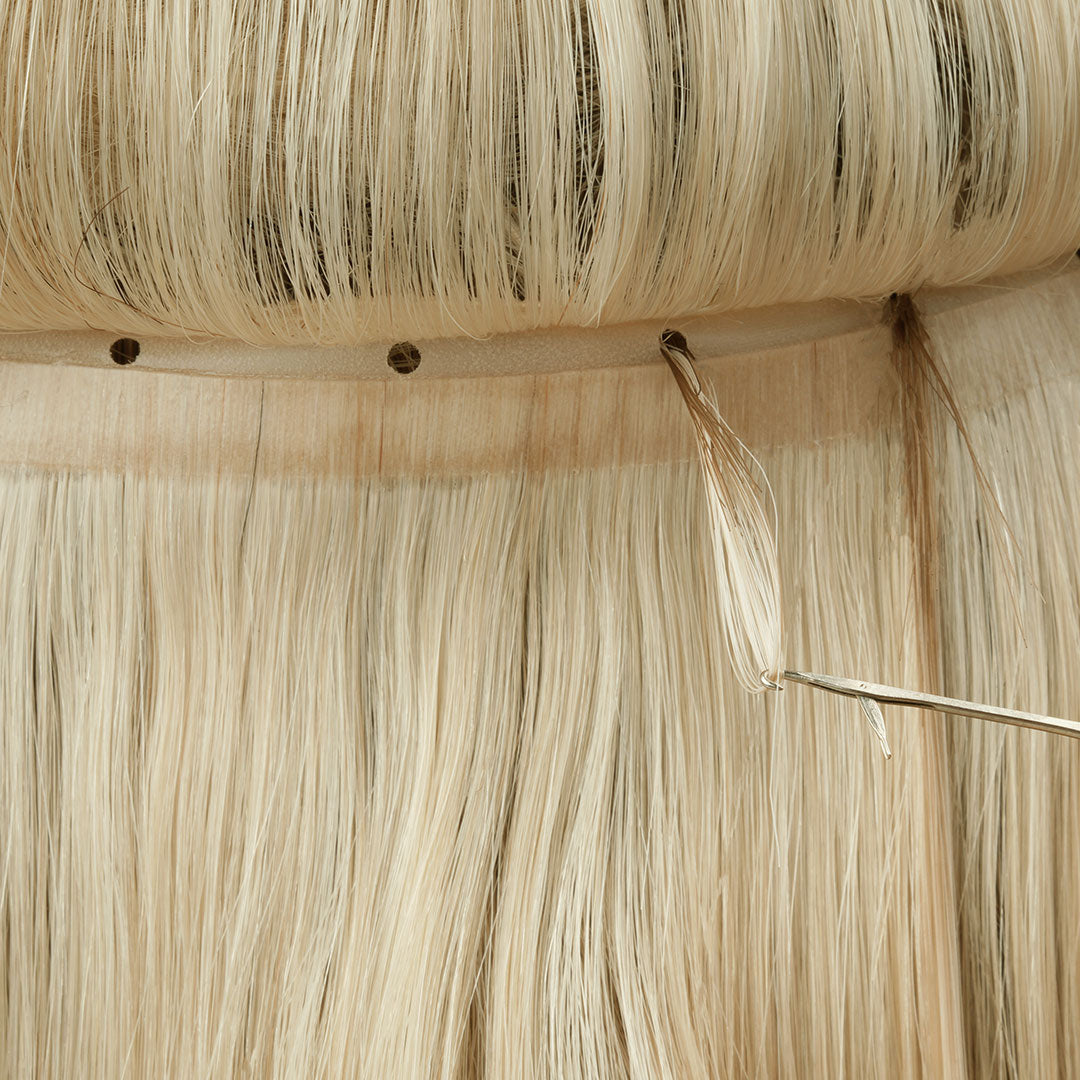 Ash Blonde Highlights (17A/60A) Butterfly Weft Hair Extensions (100g-160g)