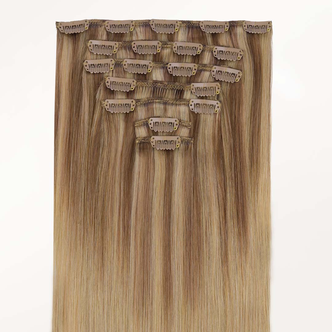 Ash Beige Blonde Blend (T12A/18H/P18H) Classic Clip-Ins (120g-150g)