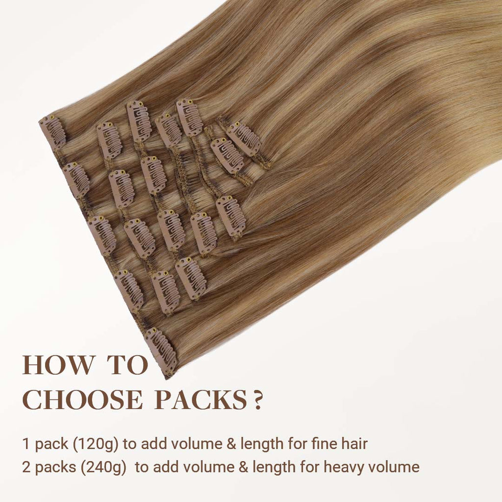 Classic Clip in Hair Extensions