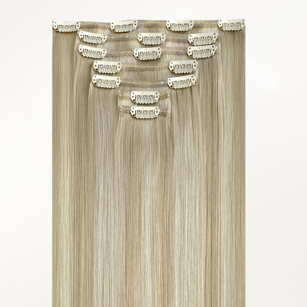 Ash Blonde Highlights (17A/60A) Classic Clip-Ins (120g-150g)