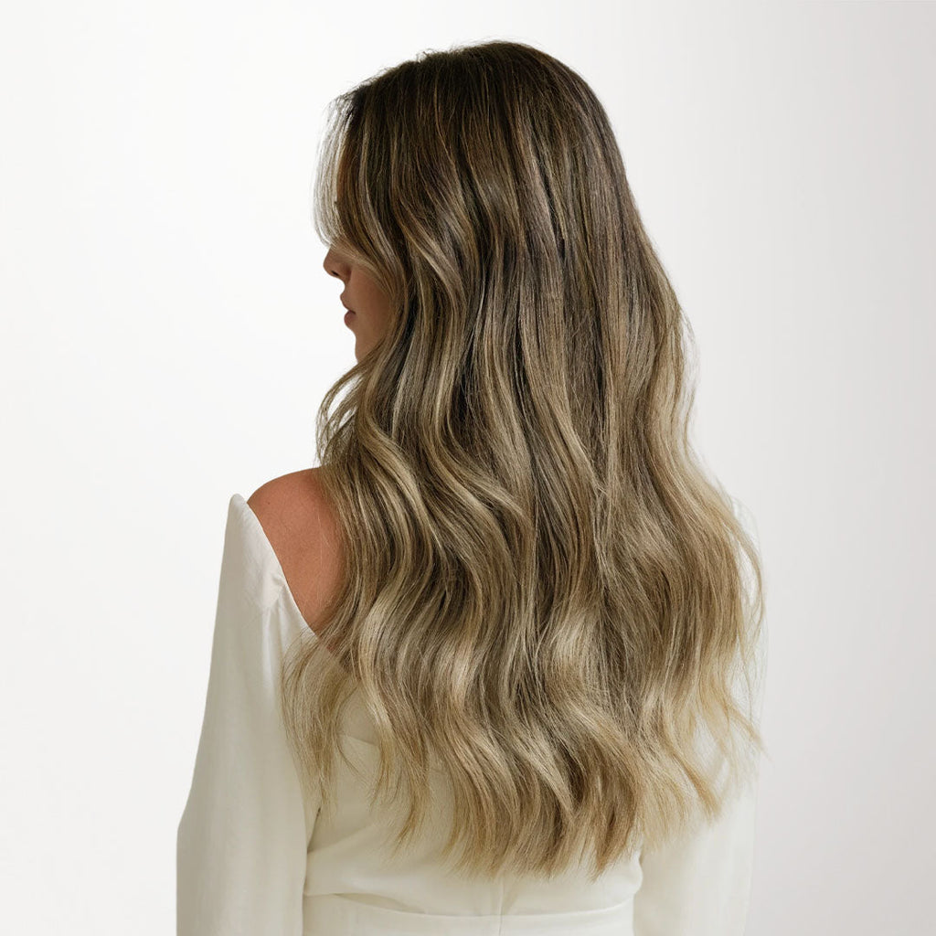 Bleach Blonde Balayage (3/8/613) Classic Clip-Ins (120g-150g)