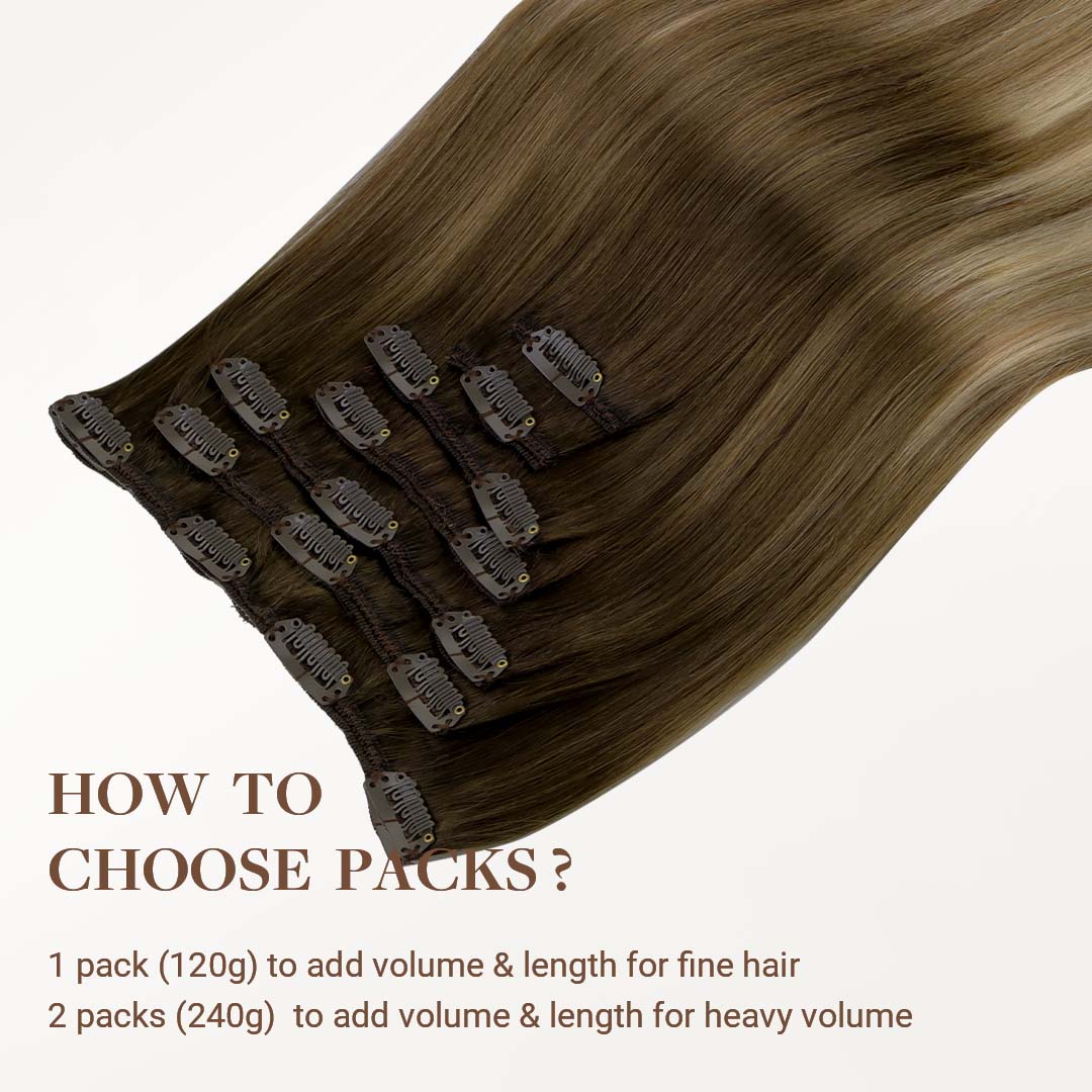 Classic Clip in Hair Extensions