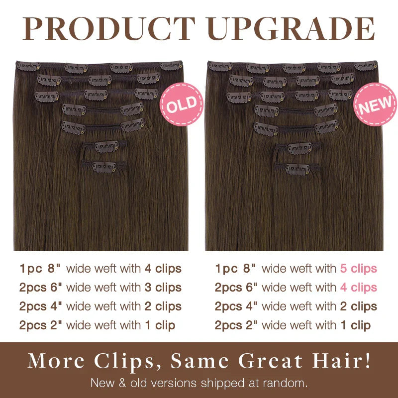 Ash Beige Blonde Blend (T12A/18H/P18H) Classic Clip-Ins (120g-150g)