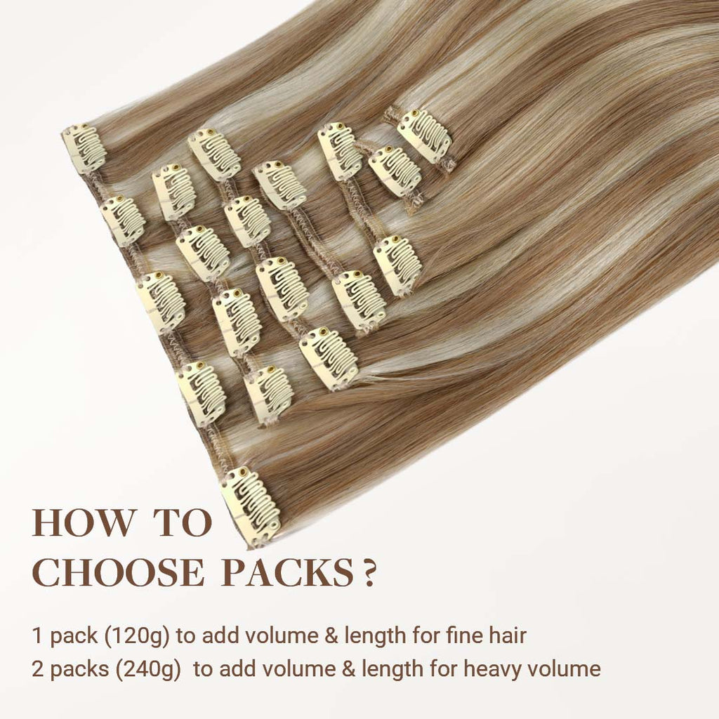 Classic Clip in Hair Extensions