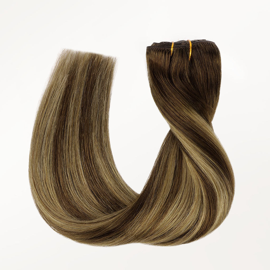 Caramel Blonde Balayage (4/27/4) Classic Clip-Ins [Clearance]