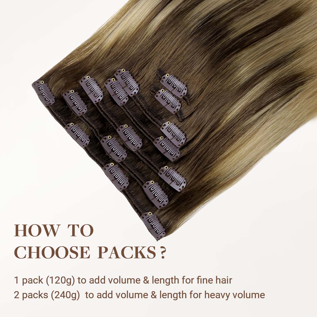 Classic Clip in Hair Extensions-1