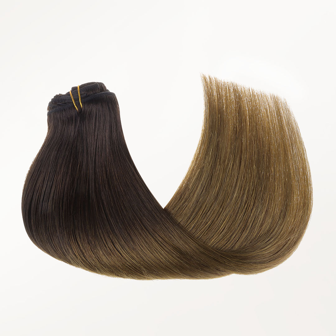 Chocolate Dip Color Melt (1D/2C/4E) Classic Clip-Ins (120g) [Clearance]