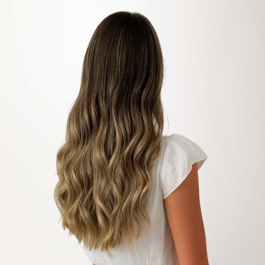Chocolate Dip Color Melt (1D/2C/4E) Classic Clip-Ins (120g) [Clearance]
