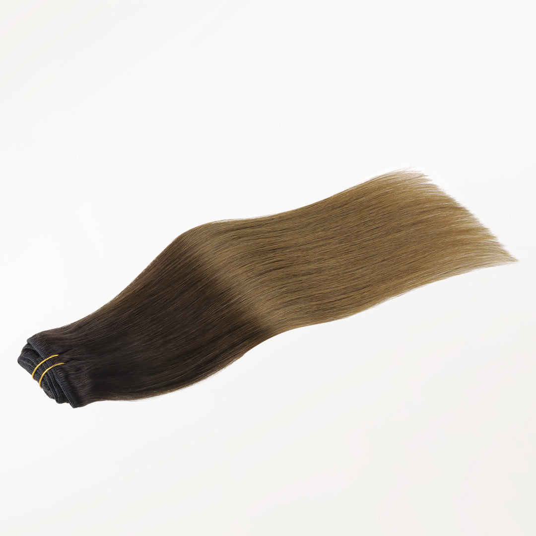 Chocolate Dip Color Melt (1D/2C/4E) Classic Clip-Ins (120g) [Clearance]
