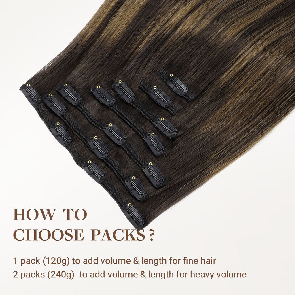 Classic Clip in Hair Extensions-1